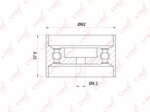 Tension pulley, timing belt
