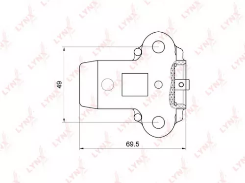 Tensioner (hydraulic), timing belt