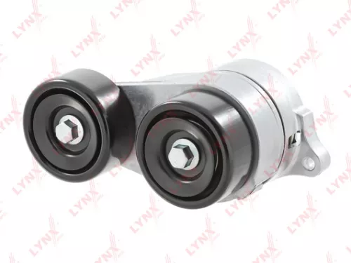 Belt tensioner, poly v-belt